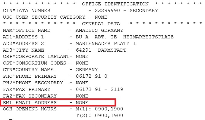 Amadeus E-Mail-Absender 1